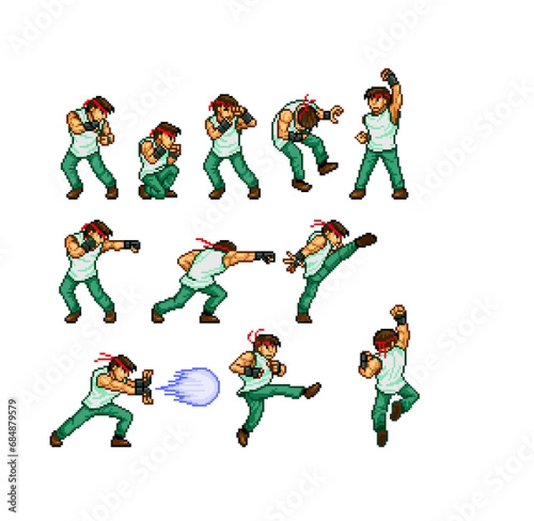 Obraz Tシャツ男性格闘家03オール