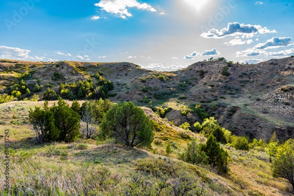 Obraz landscape with sky