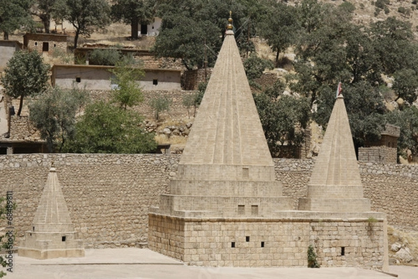 Fototapeta Świątynie Lalish Yezidi