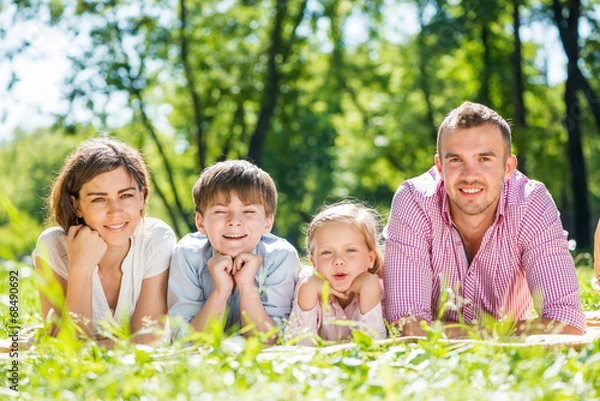 Fototapeta Weekend with family