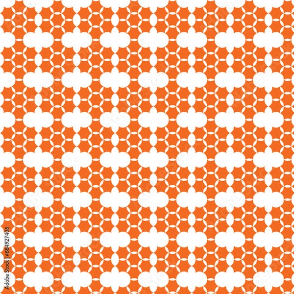 Fototapeta seamless flower of life pattern with black line, png with transparent background.