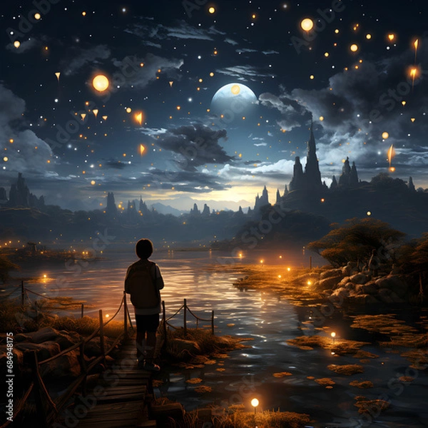 Obraz couple at the beach