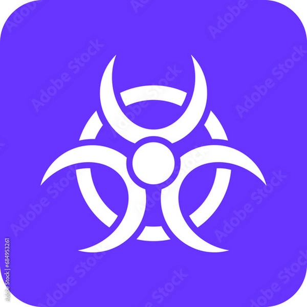 Fototapeta Vector Design Bio Hazard Icon Style