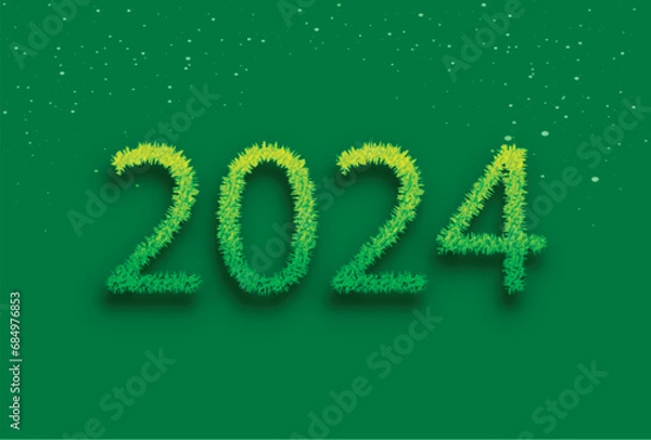 Obraz New Realistic 2024 Grass effect