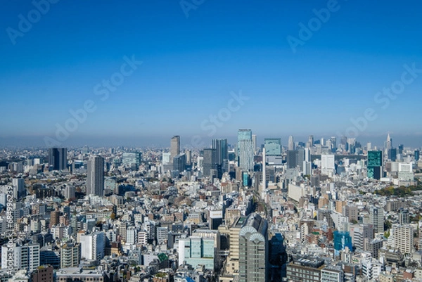 Fototapeta 東京シティビュー　都市風景