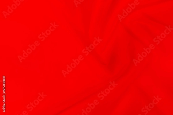 Fototapeta Red fabric textile texture background texturewave soft Wrinkles from satin, silk and cotton