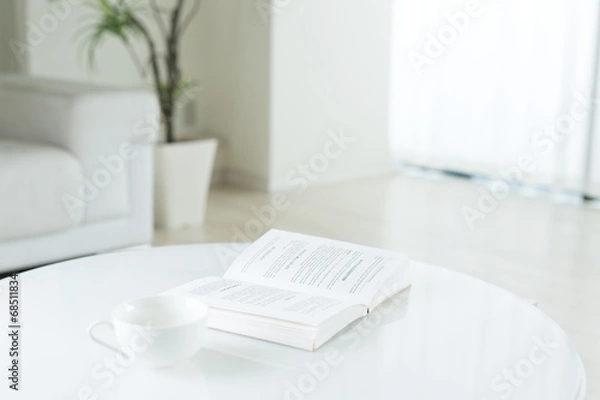 Fototapeta 本とコーヒー