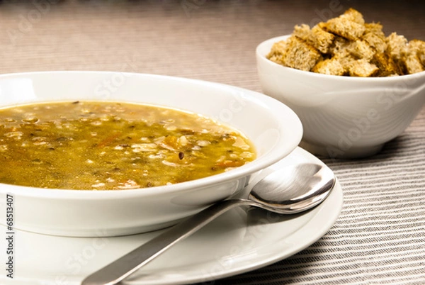 Obraz VEGETARIAN SOUP