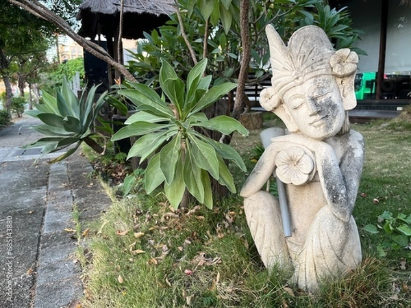 Obraz アジアな置物