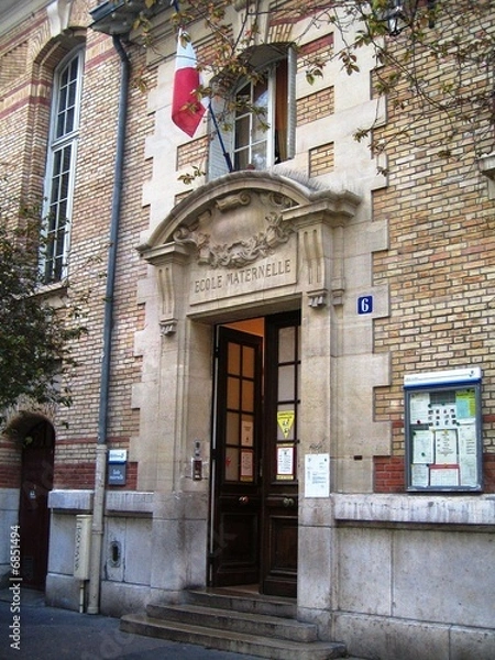 Fototapeta Ecole maternelle