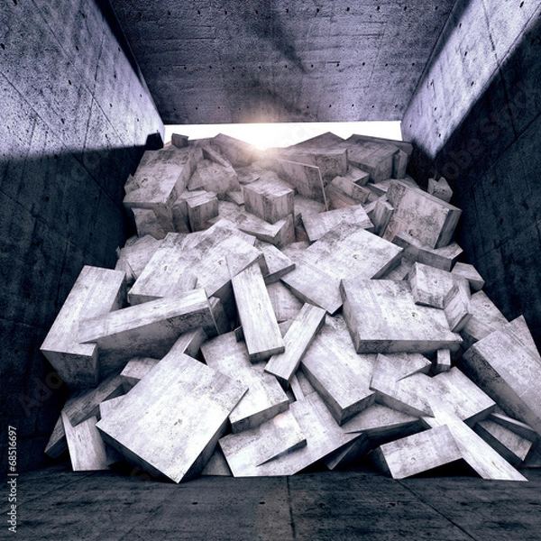 Obraz Power of thinking, spirituality and imagination concept