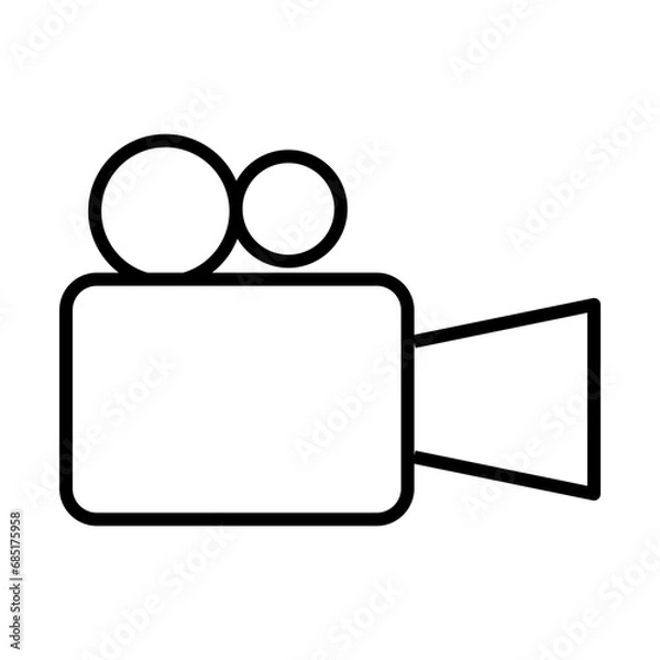 Fototapeta Camera icon Design