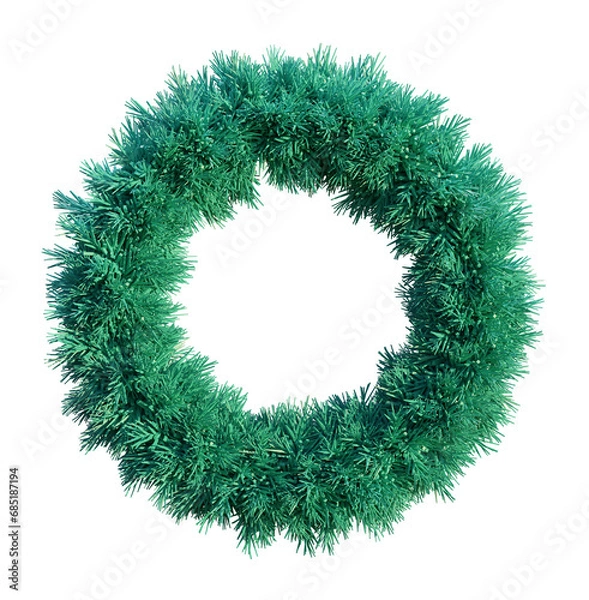 Obraz Wreath made of fir or pine