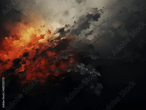 Obraz low key abstract background