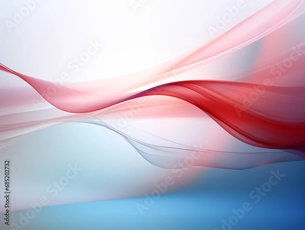 Obraz high key abstract background with waves