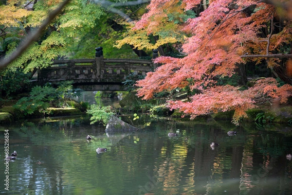 Obraz 成田山の紅葉