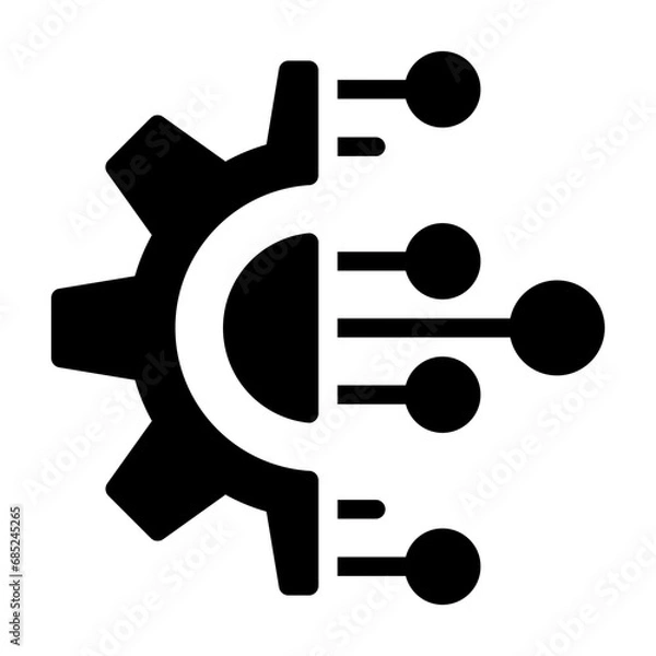 Fototapeta Technology icon
