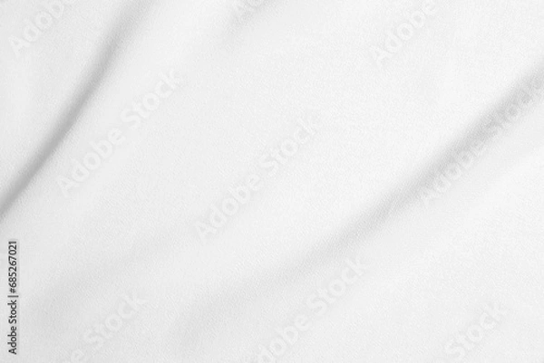 Obraz Abstract White Satin Silky Cloth for background, Fabric Textile Drape with Crease Wavy Folds.with soft waves. Cloth texture.