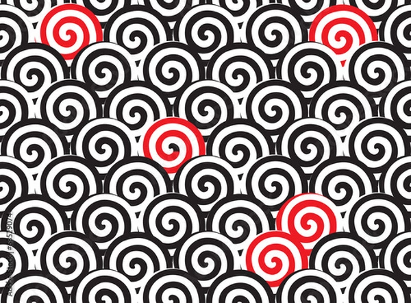 Fototapeta roll pattern set 2