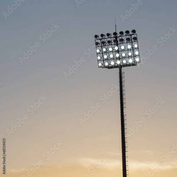 Fototapeta Stadium lights