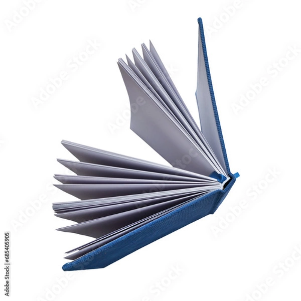 Obraz Opened book, cut out isolated