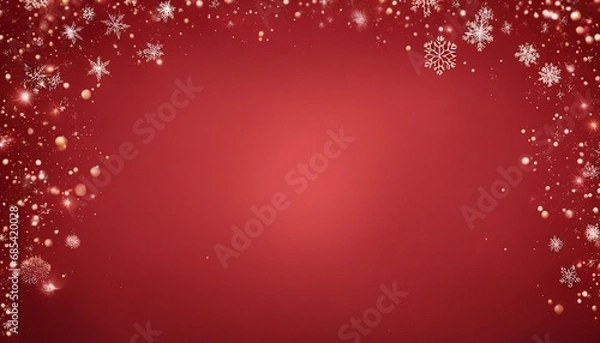 Obraz red christmas background