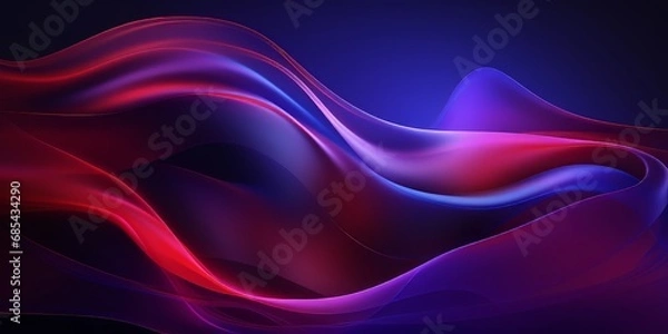 Fototapeta Futuristic Visions Abstract Shaze in Ultraviolet Spectrum black red blue background texture