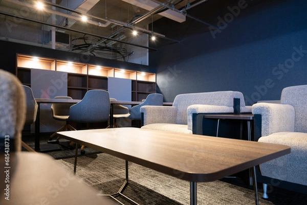 Fototapeta テレワーク　シェアオフィス　イメージ