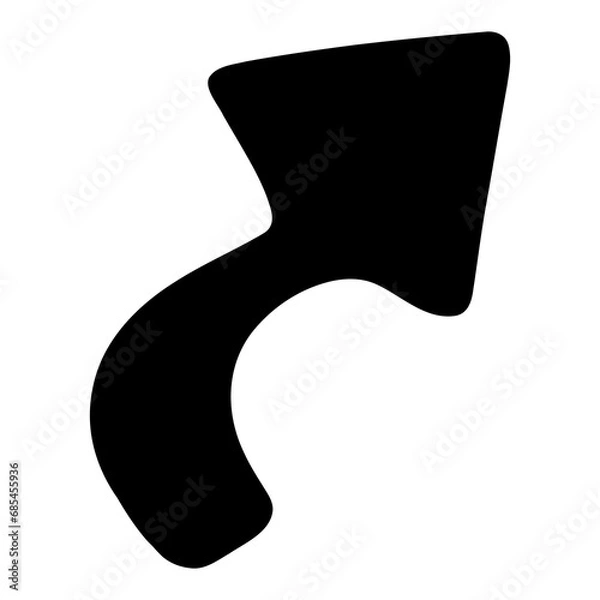 Obraz black and white mark