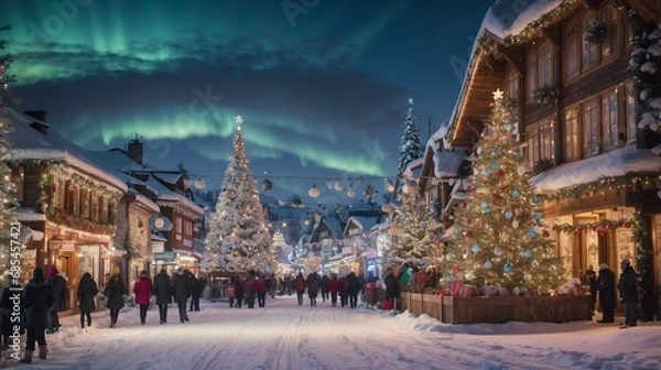 Obraz Christmas Town