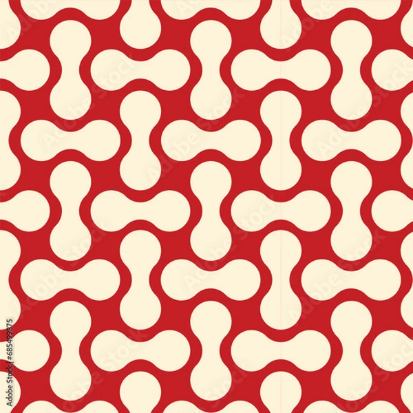 Fototapeta Colorful flower pattern with elegant and simple shape. Pattern Background. Colorful Pattern Background