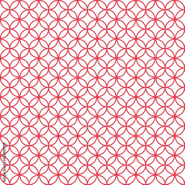 Obraz Colorful flower pattern with elegant and simple shape. Pattern Background. Colorful Pattern Background