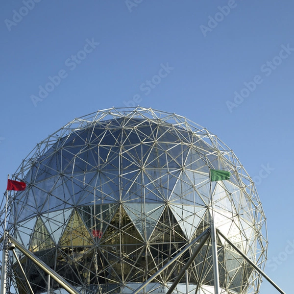 Obraz Srebrna kopuła