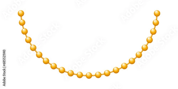 Obraz Mardi Gras Carnival Beads