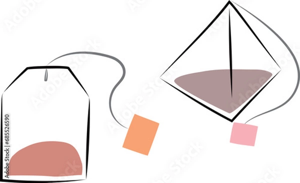 Obraz ティーバッグ　ティーパック