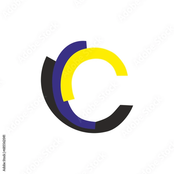Obraz letter c vector logo