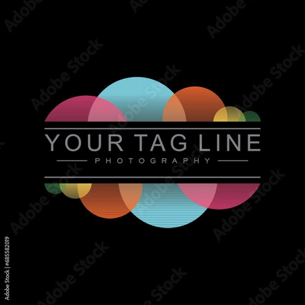 Obraz bubble tagline icon