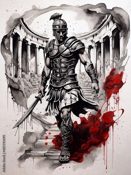 Obraz gladiator