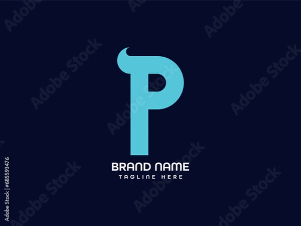 Obraz letter logo design