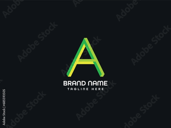 Obraz letter logo design