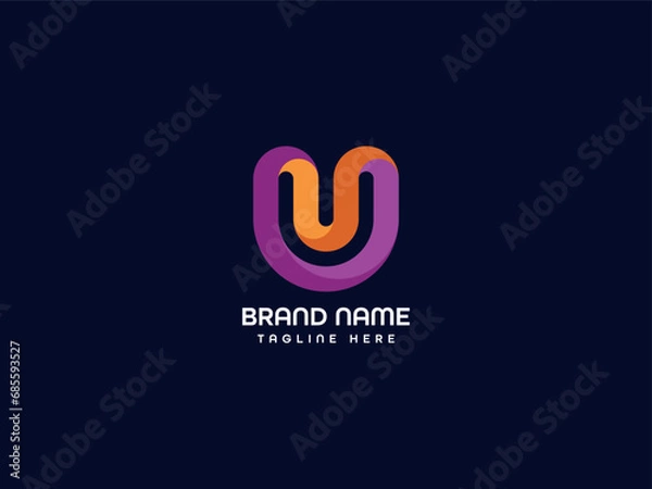 Obraz letter logo design