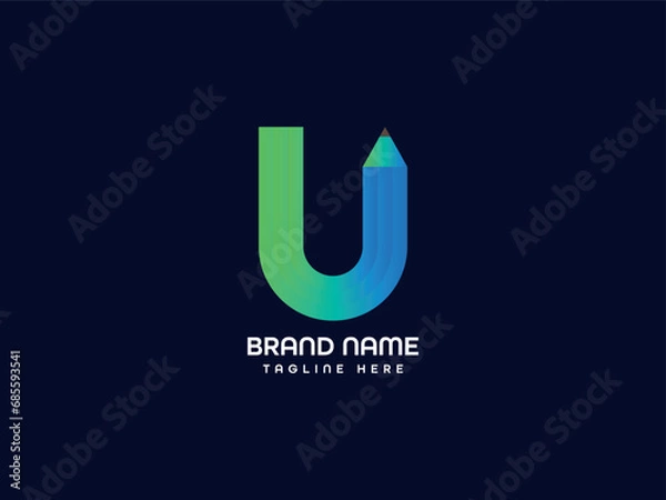 Obraz letter logo design