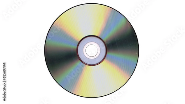 Fototapeta 3d model render - CD