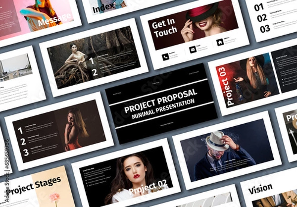 Obraz Project Proposal Presentation Layout