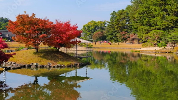 Obraz 岡山後楽園（秋）27