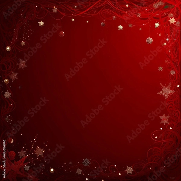 Fototapeta Merry christmas star images collections cute wallpapers ai generated