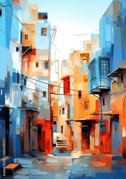 Obraz abstract Medina images