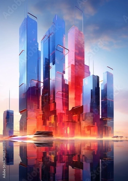 Obraz Abstract Shenzhen images