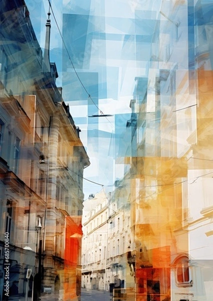 Fototapeta Abstract Vienna images