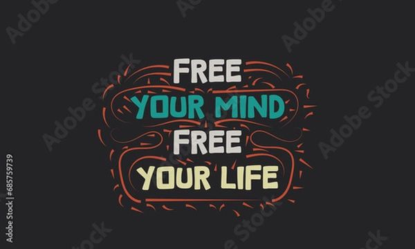 Obraz Vector t-shirt design.